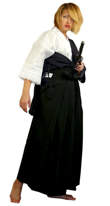 японская одежда для иайдо и кендо: хакама, хадаги, куртка-кендоги