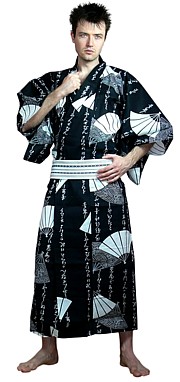 японская традиционная одежда -  кимоно из хлопка