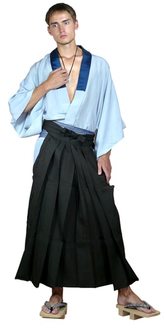 японская одежда: хакама, кимоно, оби и традиционная обувь гэта