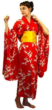 японское шелковое праздничное кимоно, 1930-е гг.