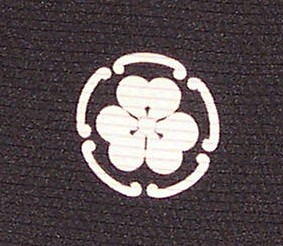 самурайский герб - мон на хаори