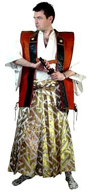 одежда самурая: дзимбаори из кожи