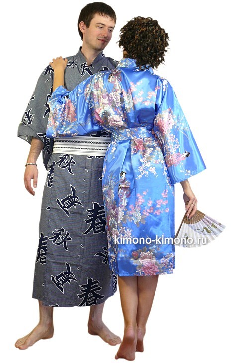 японские традиционные кимоно и халаты в стиле кимоно в интернет-магазине KIMONOYA