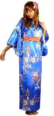 японское женское кимоно