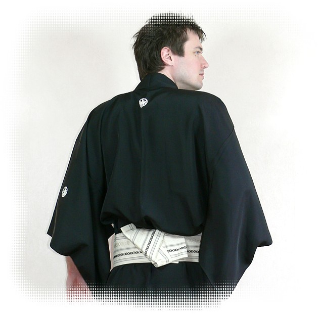 японский мужской пояс оби для кимоно