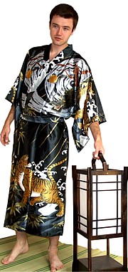 мужской халат с драконом, сделано в Японии