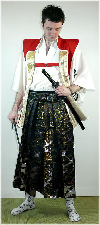 военная одежда самурая - походня куртка ДЗИМБАОРИ