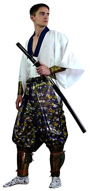 японская одежда: хакама из шелка, 1970-е гг.