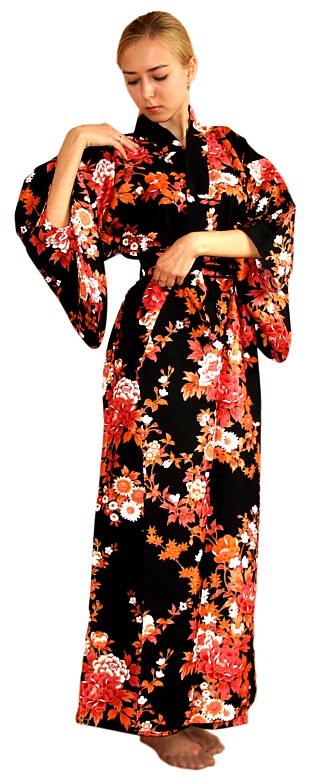 японское кимоно - оригинальная и стильная одежда для дома
