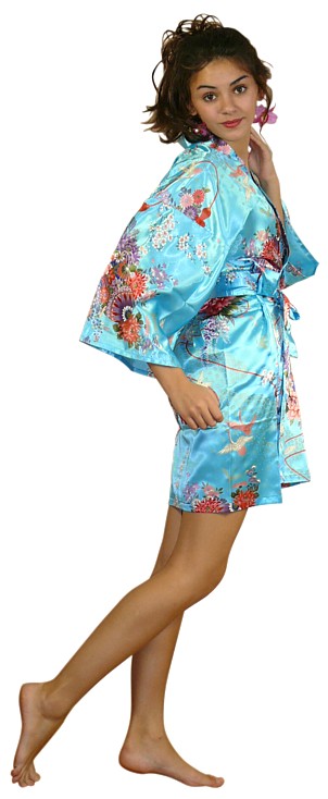японский халатик кимоно отличный подарок девушке